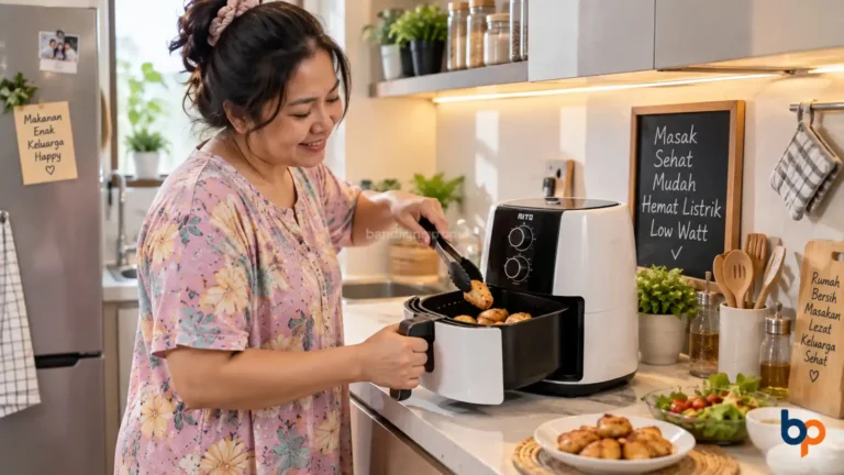 demo masak dengan Air Fryer Low Watt